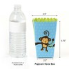 Big Dot of Happiness Blue Monkey Boy - Baby Shower or Birthday Party Favor Popcorn Treat Boxes - Set of 12 - 2 of 4