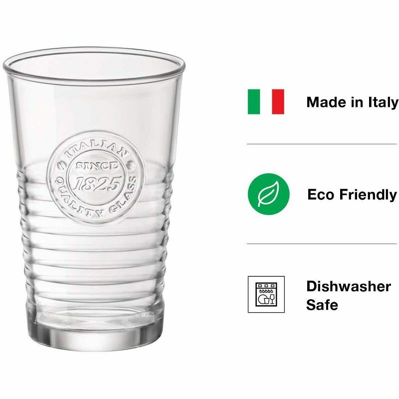 Bormioli Rocco Officina1825 Water Glasses, 11 oz, 5 of 9