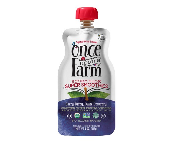 Once Upon a Farm Berry Berry, Quite Contrary (Super Smoothie) 4oz