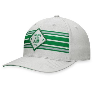 NCAA Oregon Ducks Structured Chambray Cotton Hat - Gray - 1 of 4