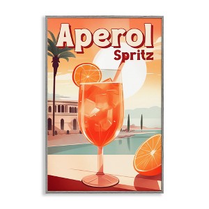 Stupell Industries Bright Tropical Aperol Spritz, 30" x 20" - 1 of 4