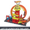 Hot Wheels City Toy Car Track Set, Super Loop Fire Station & 1:64 Scale Firetruck, Connects to Other Sets - image 3 of 4