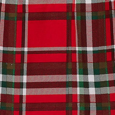 compass red/emerald plaid