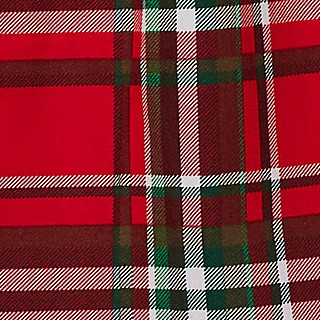 compass red/emerald plaid