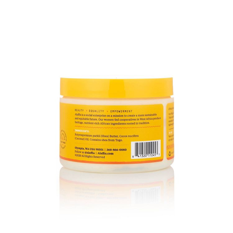 Alaffia Whipped Shea Butter &#38; Coconut Oil Body Lotion - Unscented - 4 fl oz, 3 of 4
