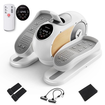 MERACH Under Desk Elliptical Machine Electric Ellipse Leg Exerciser for Seniors Anti-Slip Seated Mini Elliptical