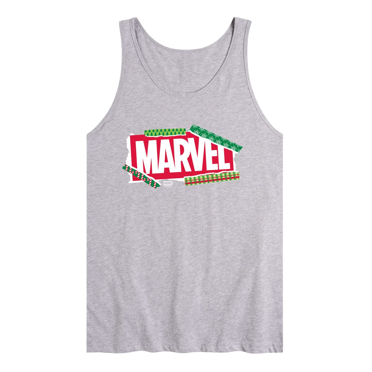 Men's - Marvel - Logo Wrapping Paper Graphic Tank Top