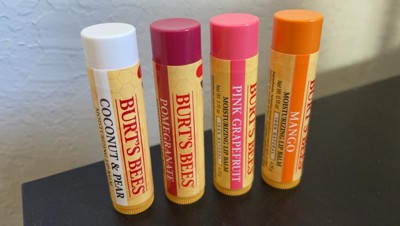 Burt's Bees Freshly Picked Lip Balm - 4pk : Target