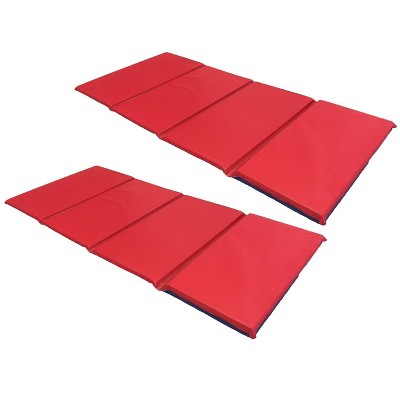 2pk Basic Toddler Rest Mat Red/Blue - KinderMat