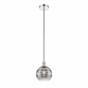 Rochester - 1 Light Stem Hung Mini Pendant In Industrial Style-9.38 Inches Tall and 8 Inches Wide - 1 of 1