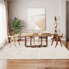 Rug Washable Extra Large for Living Room Non-Slip Non-Shedding Vintage Rug Carpet for Bedroom, Faux Wool for Kids Nursery Dorm - 2 of 4