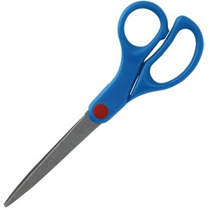 Sparco Scissors Straight Kids 7" Comfort Grip Blue 39048 - 1 of 1