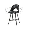 Tilano Modern Counter&Bar Stool,set of 2 with Cutout Design | ARTFUL LIVING DESIGN - image 3 of 4