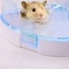 Hamster bathroom toys, five-star entrance transparent bathtub, golden bear red five-star bathroom sand shovel sand bathroom - 4 of 4