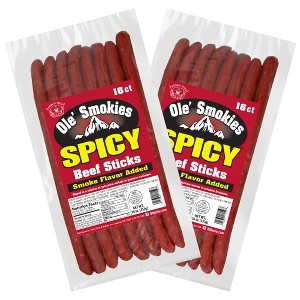 Buffalo Bills Spicy Ole' Smokies 16-ct Bulk 9-Inch Beef Sticks (two 1-lb bags) - 1 of 4