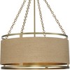 Minka Lavery Soft Brass Chandelier 26 1/2" Wide Farmhouse Natural Rope Shade 6-Light Fixture for Dining Room House Foyer Kitchen - 4 of 4