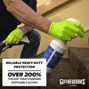 GLOVEWORKS Heavy-Duty Green Nitrile Gloves with Raised Diamond Texture- Industrial Grade - Great for Auto Repair, Mechanics, Janitorial, Food Service - 3 of 4