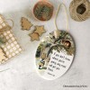 Getting Lost Cheshire Cat Quote Christmas Ornament, Vintage Alice's Adventures in Wonderland Tree Decor - 4 of 4