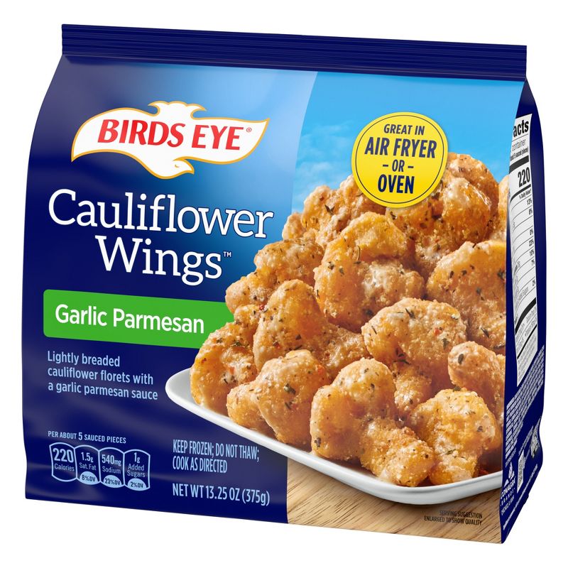Birds Eye Frozen Cauliflower Wings Garlic Parmesan - 13.25oz, 4 of 5