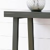 Kings Brand Emma Narrow Console Table with Shelf – Ideal for Entryway, Sofa, Hallway, Living Room, Office, Foyer, 44 Inch - 4 of 4