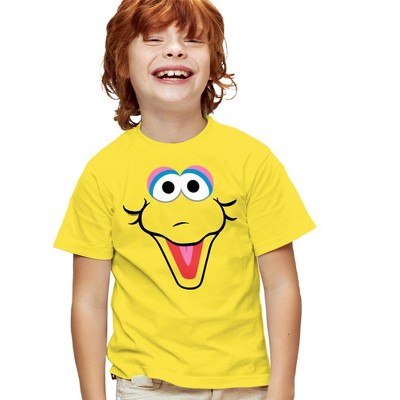 Boys' Short Sleeve Sesame Street Big Bird Eyes T-Shirt
