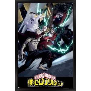 Trends International My Hero Academia: Season 7 - Key Art Framed Wall Poster Prints - 1 of 4