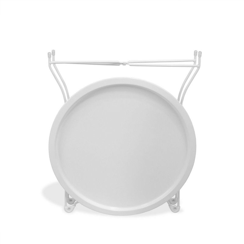 Metal Round Tray Table - Atlantic, 4 of 9