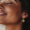 Ross-Simons Italian 10kt Yellow Gold Fan Drop Earrings - 2 of 3