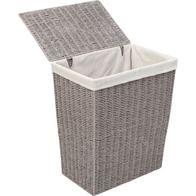 7pc Paper Rope Combo Hamper Set Gray - Honey-Can-Do, 4 of 13