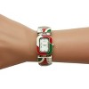 Olivia Pratt Christmas Colors Women Watch Bracelet - 4 of 4