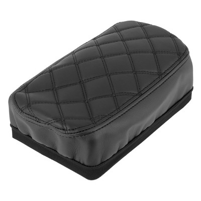 X AUTOHAUX Armrest Cover Pad Microfiber Leather Center Console Cover Black for Toyota Corolla 2007-2013