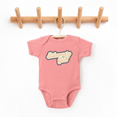 The Juniper Shop Summer Girl Retro Baby Bodysuit