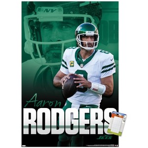 Trends International NFL New York Jets - Aaron Rodgers 24 Unframed Wall Poster Prints - 1 of 4