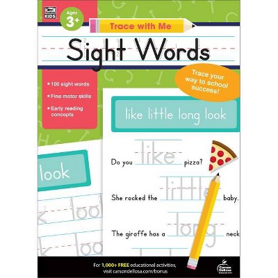 Sight Words - (Trace with Me) (Paperback)