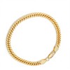 Giorgio Di Vicenza 14K Gold Over Sterling Silver 4.2mm Curb Chain Bracelet - 3 of 3
