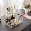 BWE Bathroom Counter Organizer 2-Tier Acrylic Vanity Countertop Perfume Cabinet Makeup Holder - 4 of 4