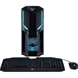 Acer Predator Gaming Desktop Computer Intel Core i7-9700 - 16GB RAM - 512GB SSD - NVIDIA GeForce RTX 2060 - PO3-600 - Manufacturer Refurbished - 1 of 4