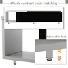Grungis 3 Drawers TV Stand with Open Compartment for TVs Up to 100 Inch,Console Table for Bedroom,Living Room - 4 of 4