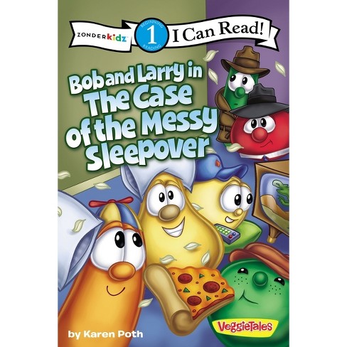 Bob and Larry in the Case of the Messy Sleepover - (I Can Read! / Big Idea Books / VeggieTales) by  Karen Poth (Paperback) - image 1 of 1