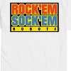 Men's - Rock 'Em Sock 'Em Robots - Rock Sock Em Logo Short Sleeve Graphic T-Shirt - 2 of 4