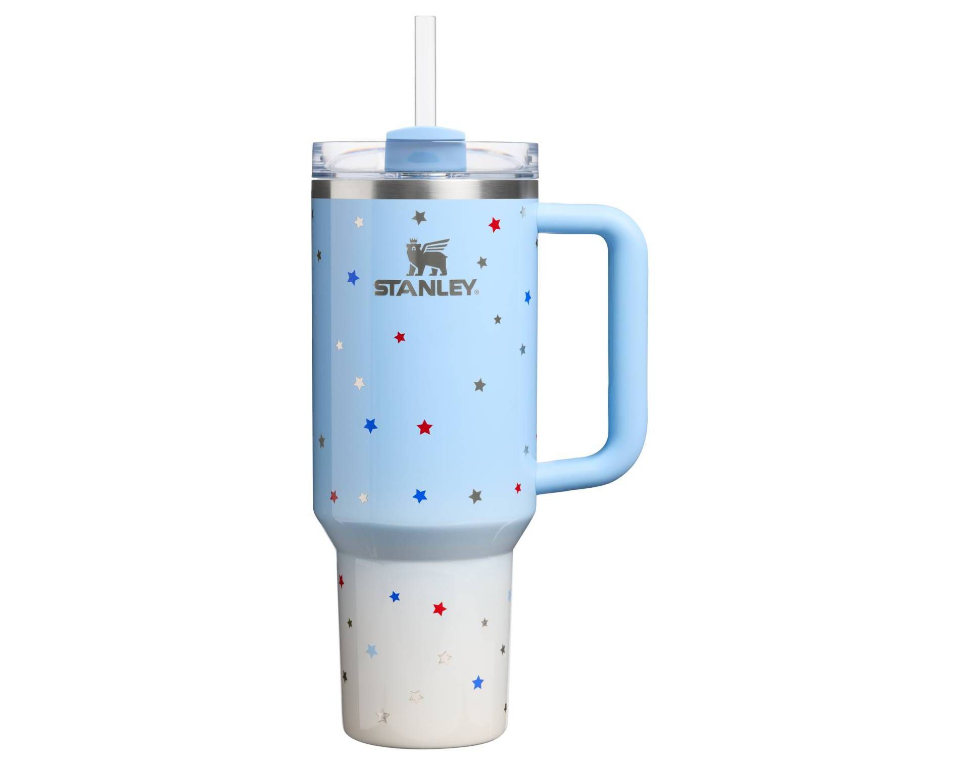 Stanley 40 oz Stainless Steel H2.0 FlowState Quencher Tumbler Ombre Starry Sparkle