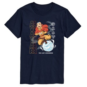 Men's - Avatar: The Last Airbender - Aang Air Bending Short Sleeve Graphic T-Shirt - 1 of 4