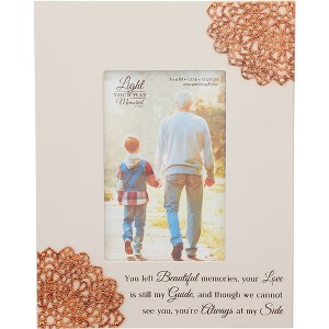 Pavilion Gift Company - Always At My Side - 7.5" x 9.5" Frame (Holds 4" x 6" Photo) - Single Image Frames - 1 of 4
