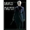 Men's Harry Potter Draco Malfoy Simple Framed Portrait Pull Over Hoodie - 2 of 4