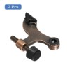 Unique Bargains Zinc Alloy Durable Adjustable Rubber Bumper Tips Door Stop - 3 of 4