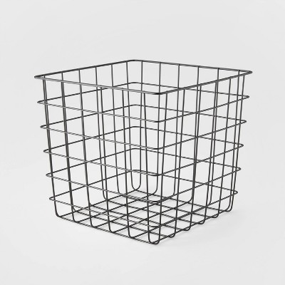 Decorative Wire Basket Square Black - Brightroom™