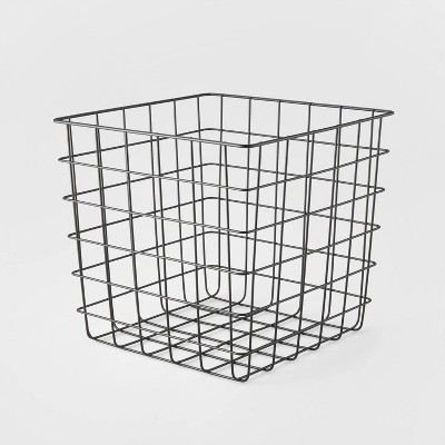 Decorative Wire Basket Square Black - Brightroom™