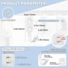 phiestina Stainless Steel Hooks, Multi-Scenario Entrance Hall Hooks for Student Schoolbags, Set of 5 - 4 of 4