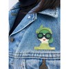 Wrapables Acrylic Fashion Brooch Pin for Sweaters, Coats, Scarves, and Bags, Bowknot Green - 4 of 4