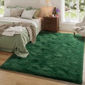 Area Rugs for Living Room Bedroom, Non-Slip Fluffy Soft Shag Carpet for Kids Home Dorm Decor - 1 of 4